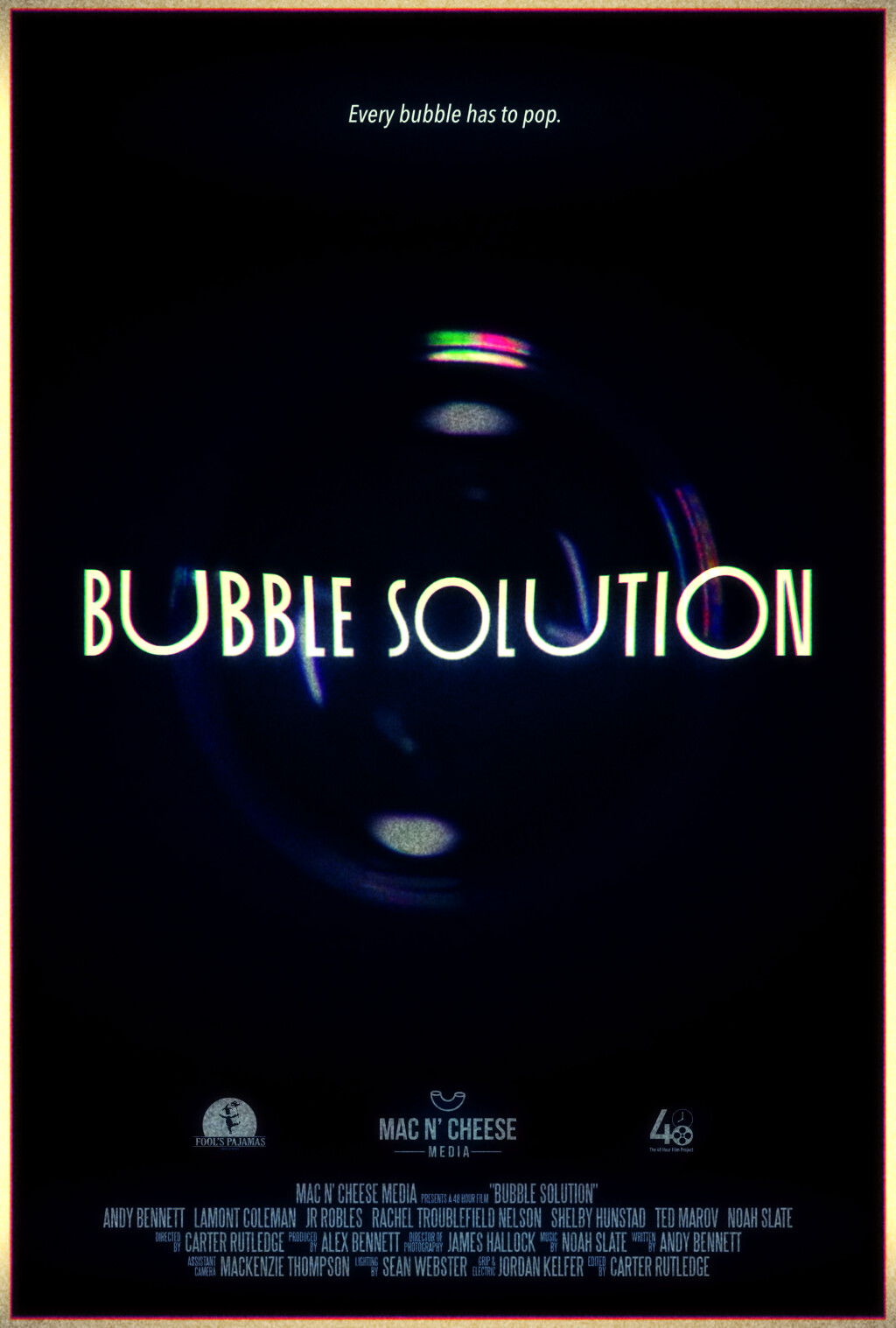 Filmposter for Bubble Solution